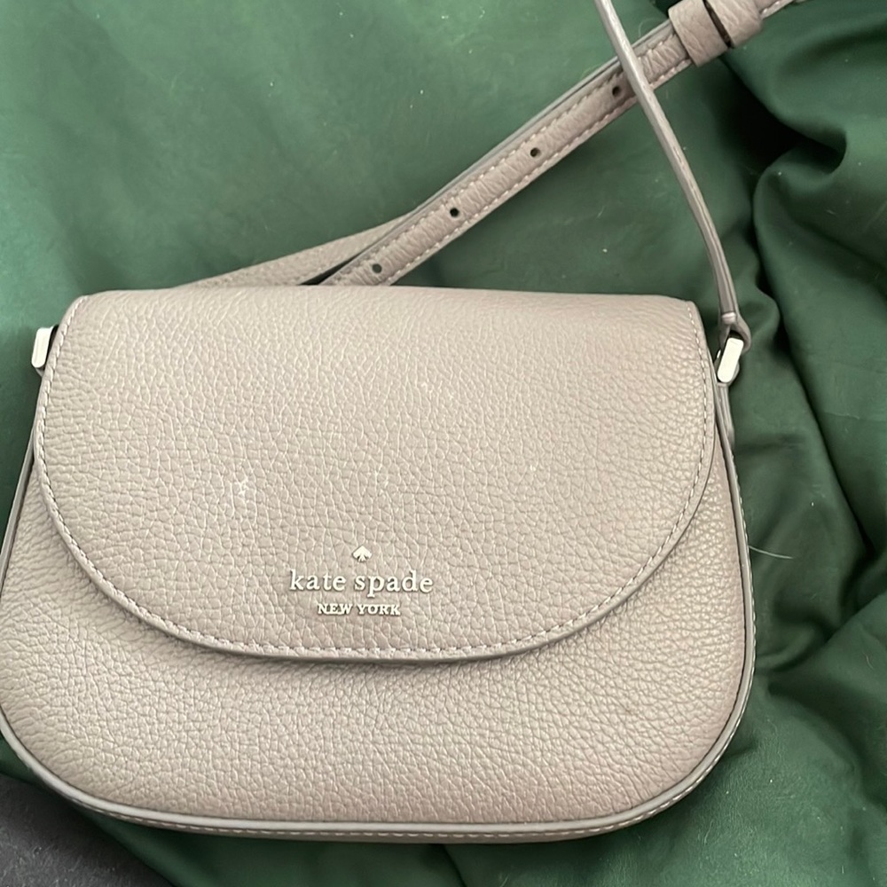 Gray Kate Spade Purse